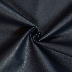 Эко кожа (Искусственная кожа) (Ширина 138см), цвет Темно-Синий (на отрез) в Волгодонске