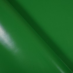Ткань ПВХ 450 гр/м2 (Ширина 1,6м), цвет Зелёный (на отрез) в Волгодонске