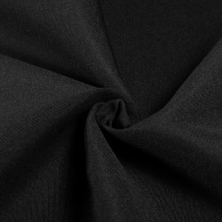 Ткань Грета Водоотталкивающая (80%пф, 20%хл) (Ширина 150см), цвет Черный (на отрез) в Волгодонске