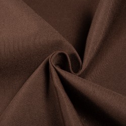 Ткань Грета Водоотталкивающая (80%пф, 20%хл) (Ширина 150см), цвет Шоколадный (на отрез) в Волгодонске