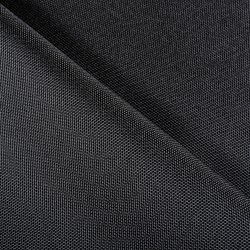 Ткань Кордура (Китай) (Oxford 900D) (Ширина 1,48м), цвет Черный (на отрез) в Волгодонске