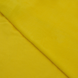 Флис Односторонний 180 гр/м2, Желтый (на отрез)  в Волгодонске