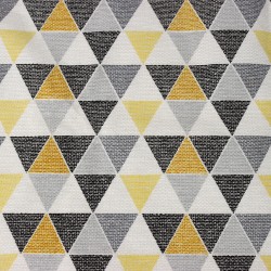 Интерьерная ткань Дак (DUCK) (ширина 1,8м), принт &quot;Малые Треугольники&quot; (на отрез) в Волгодонске