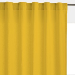 Штора уличная на Трубной ленте (В-220*Ш-145) Желтая, (ткань Оксфорд 600) в Волгодонске