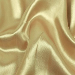 Ткань Атлас-сатин ЛЮКС (Ширина 150см), цвет Золотой (на отрез) в Волгодонске