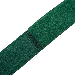 Контактная лента 40мм (38мм) цвет Зелёный (велькро-липучка, на отрез)  в Волгодонске