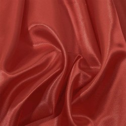 Ткань Атлас-сатин (Ширина 150см), цвет Красный (на отрез) в Волгодонске