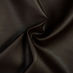 Эко кожа (Искусственная кожа) (Ширина 138см), цвет Темно-Коричневый (на отрез) в Волгодонске
