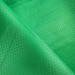 Ткань Oxford 300D PU Рип-Стоп СОТЫ, цвет Зелёный (на отрез) в Волгодонске