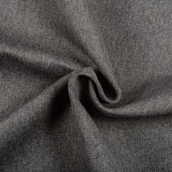 Ткань Рогожка (мебельная), цвет Серый (на отрез)  в Волгодонске