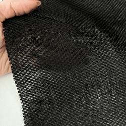 Сетка 3D трехслойная Air mesh 165 гр/м2, цвет Черный (на отрез)  в Волгодонске